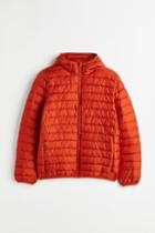 H & M - Lightweight Puffer Jacket - Orange