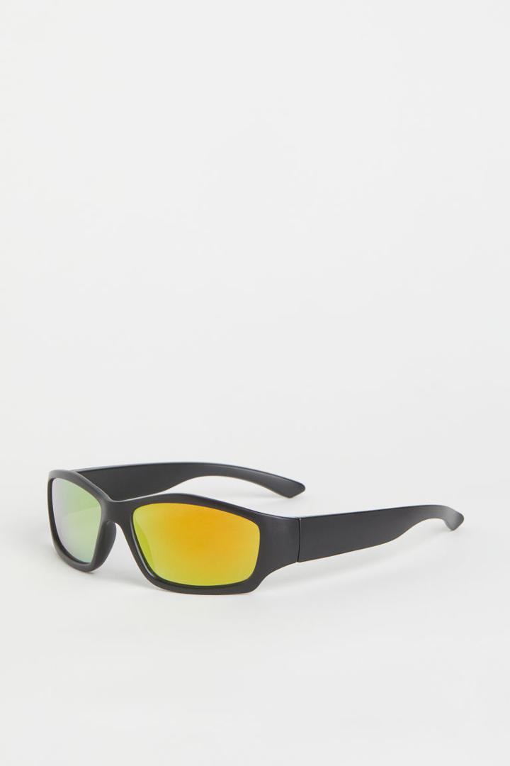H & M - Rectangular Sunglasses - Black