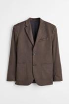 H & M - Regular Fit Jacket - Brown