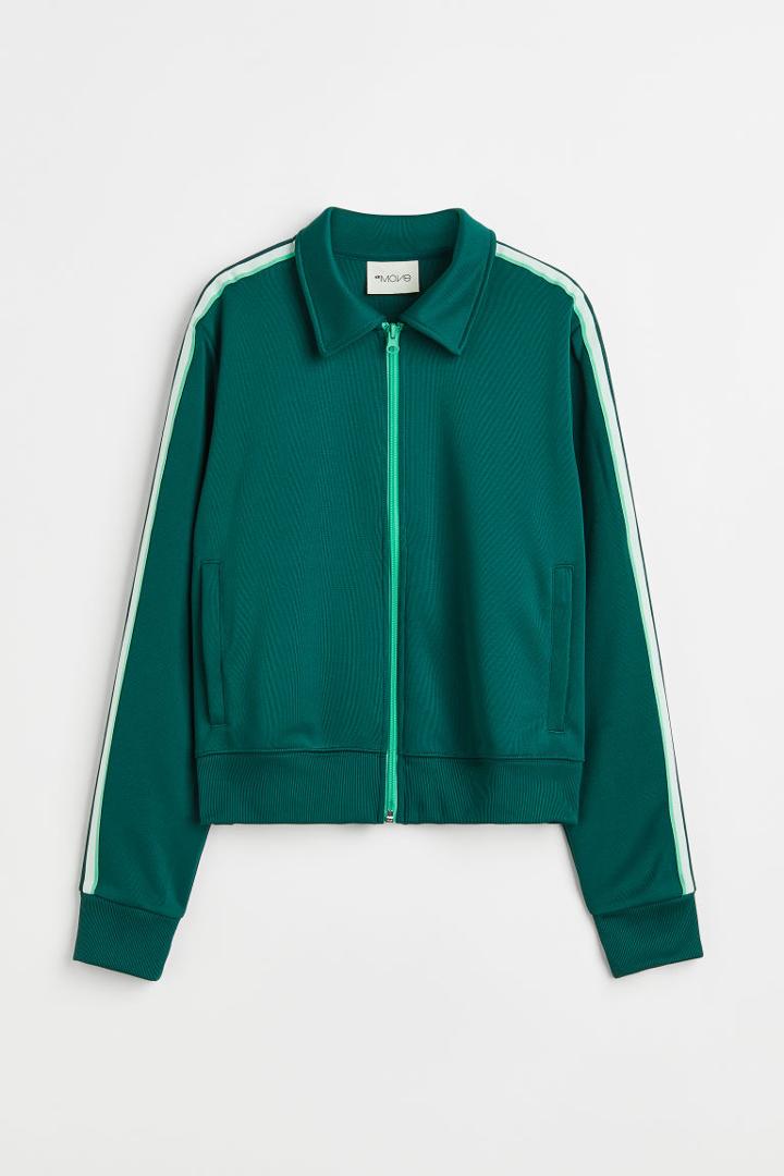 H & M - Track Jacket - Green