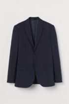 H & M - Regular Fit Blazer - Blue