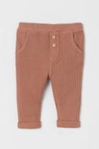 H & M - Waffled Pants - Orange