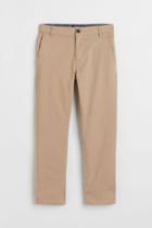 H & M - Slim Fit Chinos - Beige