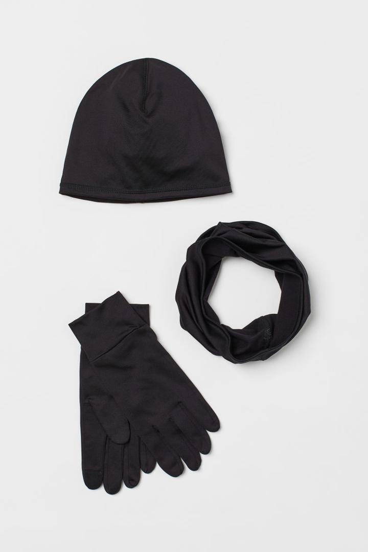 H & M - Sports Set - Black