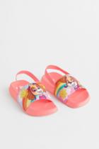 H & M - Printed Pool Shoes - Pink