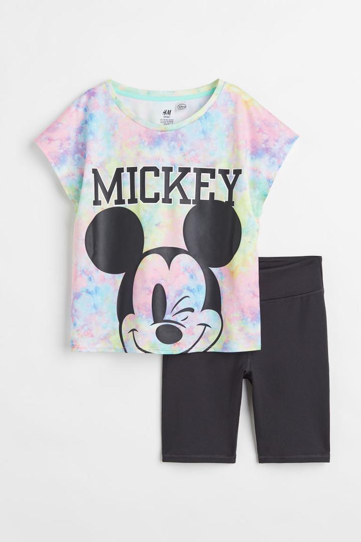 H & M - 2-piece Sports Set - Pink