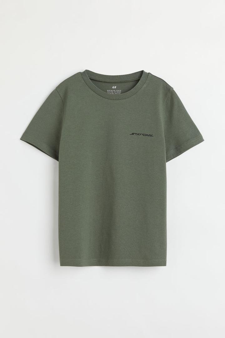 H & M - T-shirt - Green
