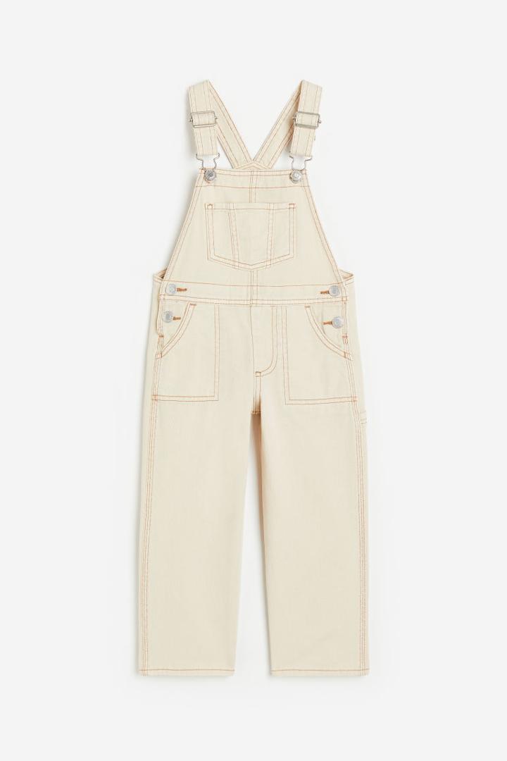H & M - Comfort Stretch Overalls - Beige