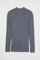 H & M - Muscle Fit Sweater - Gray