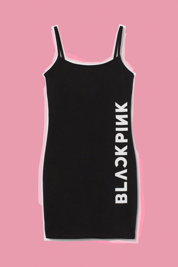 H & M - Fitted Dress - Black