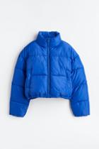H & M - Short Puffer Jacket - Blue