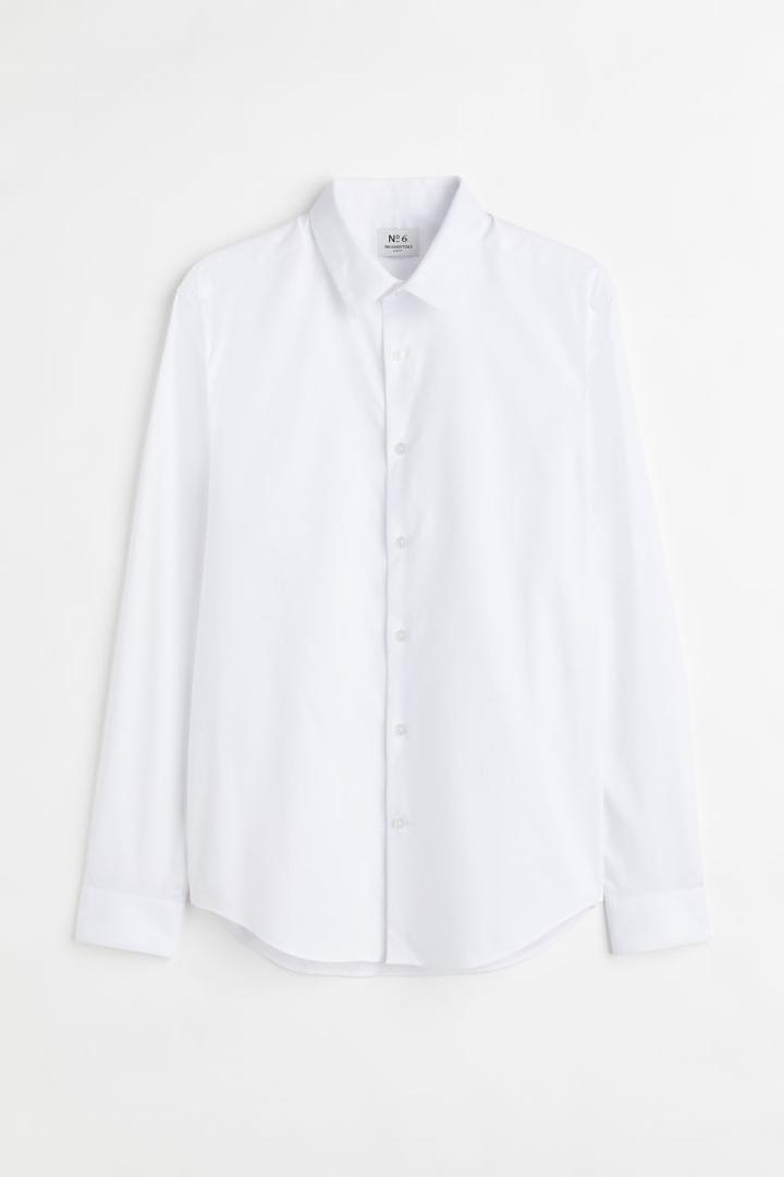 H & M - Essentials No 6: The Shirt - White
