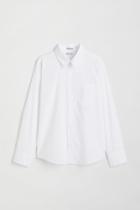 H & M - Easy-iron Shirt - White
