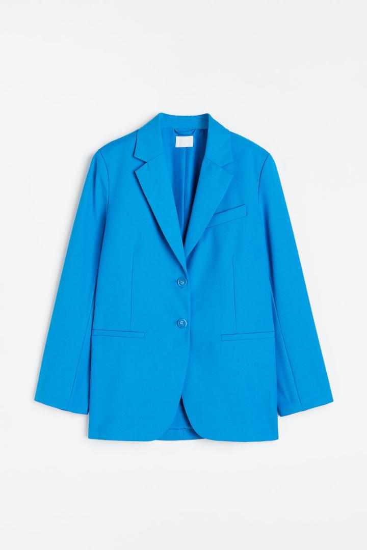 H & M - Single-breasted Jacket - Blue