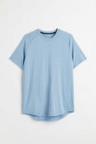 H & M - Loose Fit Sports Shirt - Blue