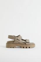 H & M - Chunky Sandals - Brown