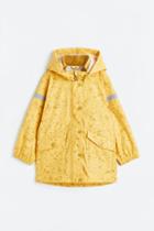H & M - Rain Jacket - Yellow