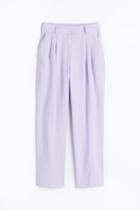 H & M - Ankle-length Pants - Purple