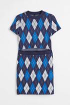 H & M - H & M+ Knit Dress - Blue