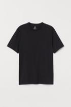 H & M - Regular Fit Coolmax T-shirt - Black