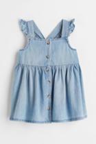H & M - Cotton Denim Dress - Blue
