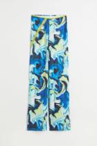 H & M - Cut-out Detail Pants - Blue