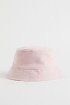 H & M - Terry Bucket Hat - Pink