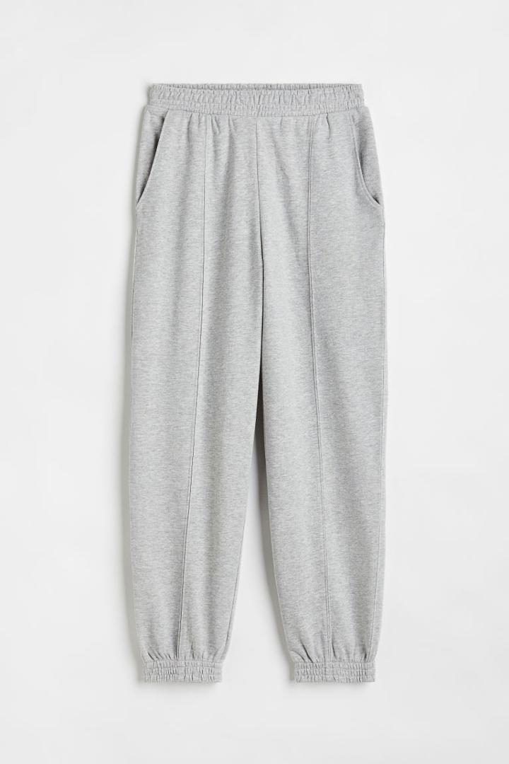 H & M - Oversized Joggers - Gray