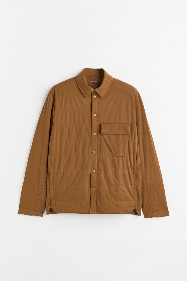 H & M - Regular Fit Outdoor Overshirt - Beige