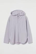 H & M - Fleece Hoodie - Purple