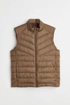 H & M - Lightweight Insulated Vest - Beige