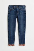 H & M - Skinny Fit Lined Jeans - Blue