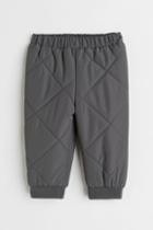 H & M - Padded Pants - Gray