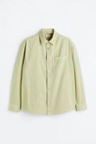 H & M - Denim Overshirt - Green