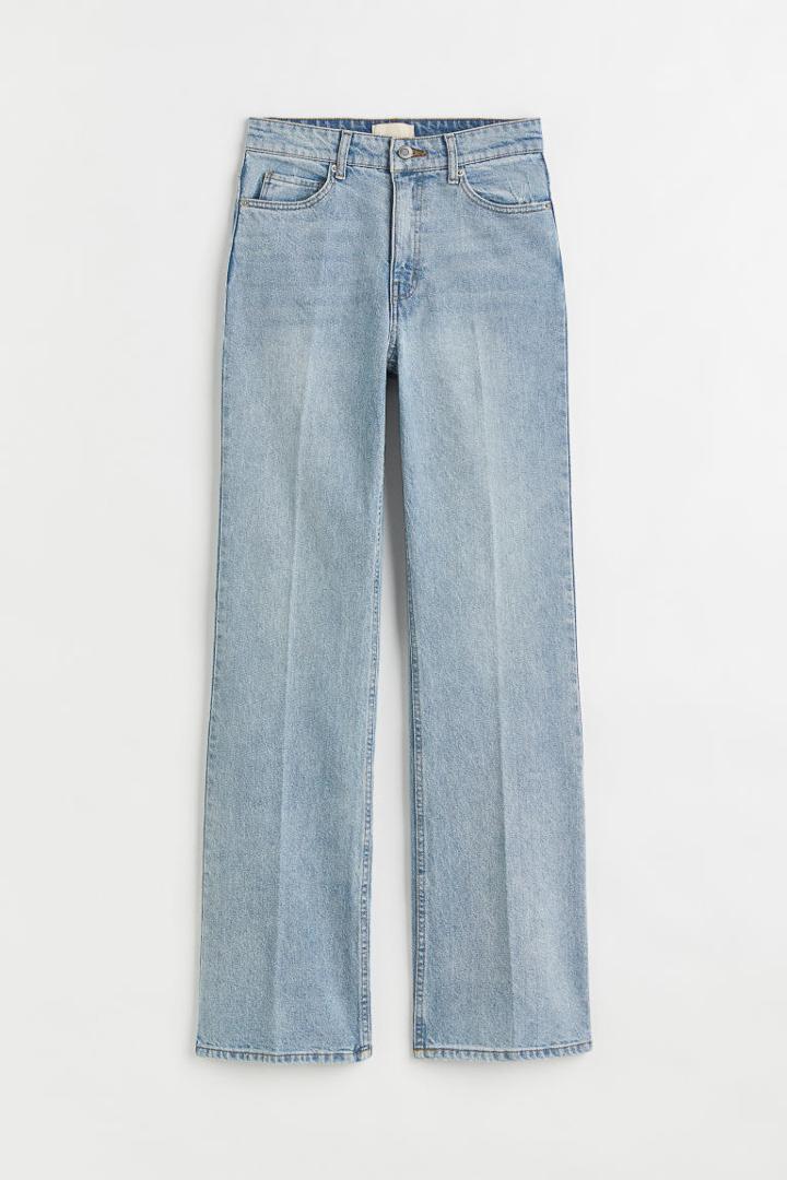 H & M - Straight Jeans - Blue