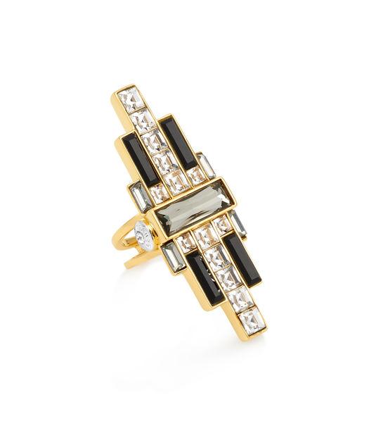 Henri Bendel Military Cocktail Ring