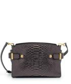 Henri Bendel Carlyle Snake Embossed Crossbody