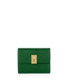 Henri Bendel Mini Turn Key Tri Fold Wallet