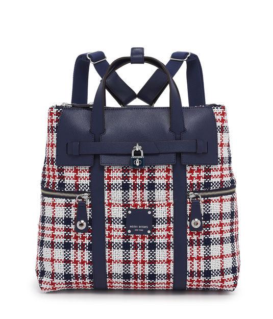 Henri Bendel Jetsetter Convertible Plaid Backpack