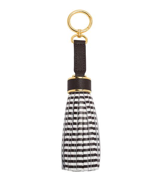 Henri Bendel Heritage Tassel Key Fob