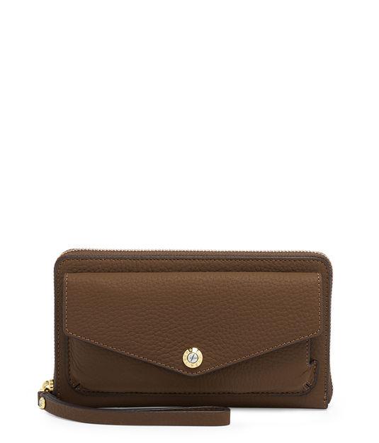 Henri Bendel West 57th Zip Around Continental Wallet With Phone Pocket