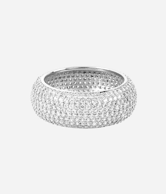 Henri Bendel Luxe Pave Ribbon Ring