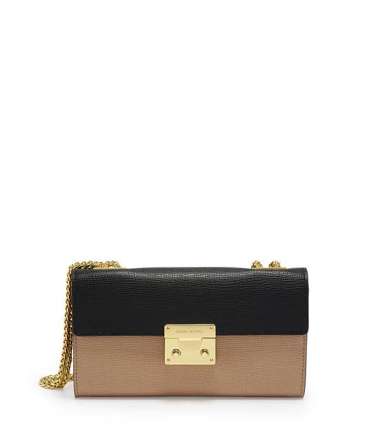 Henri Bendel Waldorf Color Blocked Wallet On A Chain