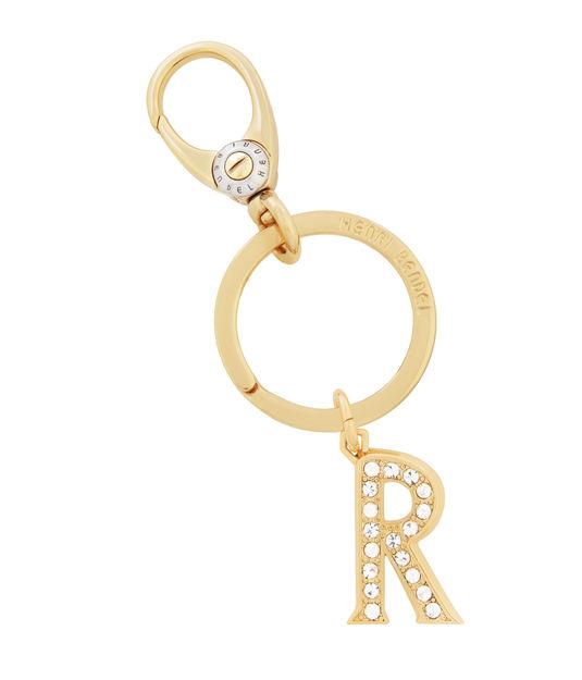 Henri Bendel Monogram R Key Fob