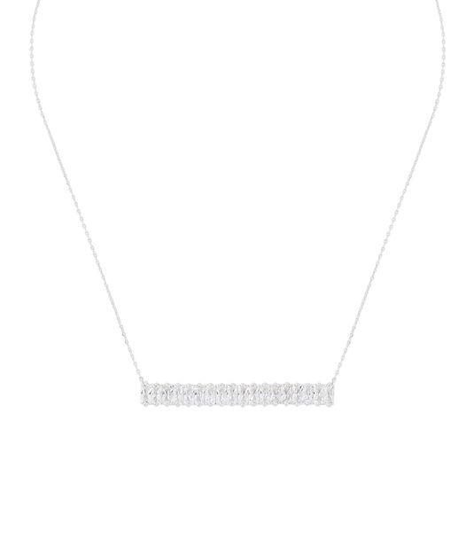 Henri Bendel Baguette Bar Pendant Necklace
