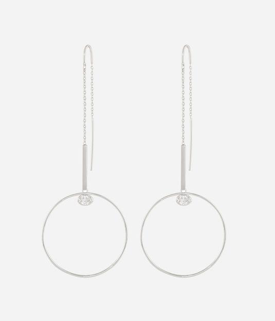Henri Bendel Luxe Modern Asscher Pull Through Earring
