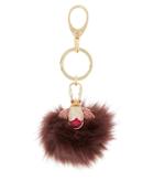 Henri Bendel Beetle Buggy Faux Fur Key Fob