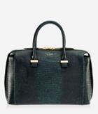 Henri Bendel Premium Croco Spence Satchel