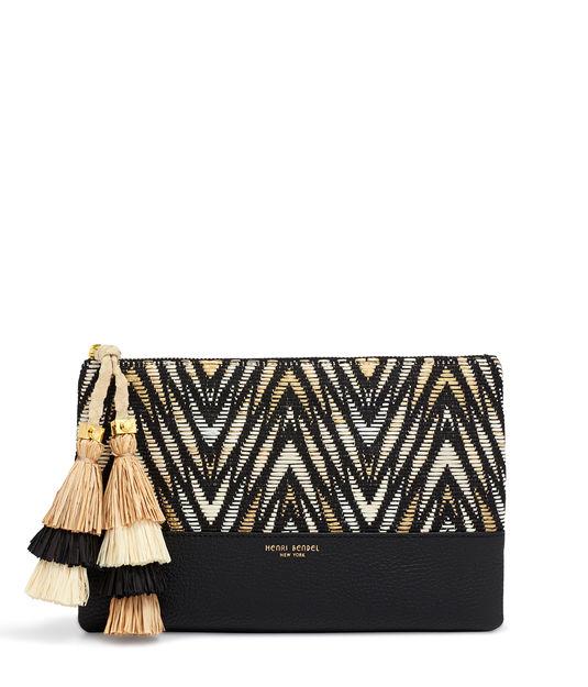 Henri Bendel Flat Tassel Zip Pouch