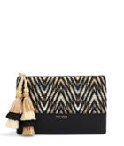 Henri Bendel Flat Tassel Zip Pouch